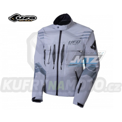 Bunda enduro UFO Taiga - šedá - velikost M