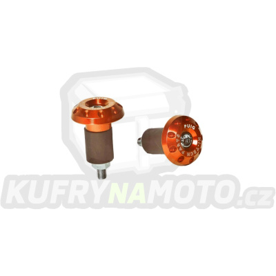 Univerzální závažíčka řidítek PUIG RACE 6222T oranžová D 13-18mm