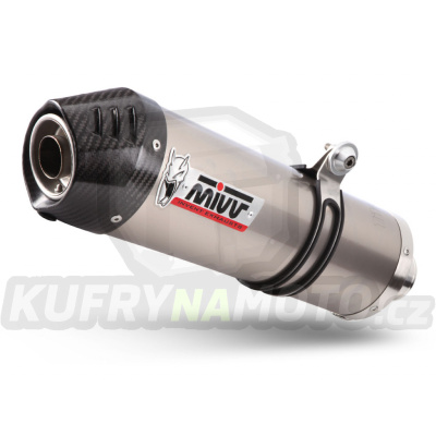 Výfuk kompletní 3x1 MIVV OVAL Y.042.L4C Titan / Karbonové víčko