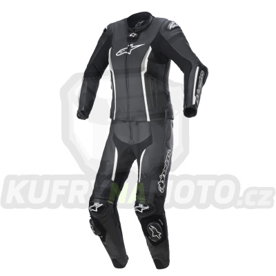 dvoudílná kombinéza STELLA MISSILE 2, ALPINESTARS, dámské (černá/bílá) 2024