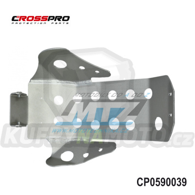 Kryt pod motor hliníkový ALU Engine Guard - KTM 250SXF / 07-09 + 250EXCF / 08-11