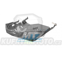 Kryt pod motor hliníkový Dual Sport - Benelli TRK502 / 17-24 - barva stříbrná Ice Polished