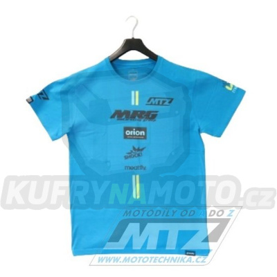 Tričko Meatfly Dakar Ocean Blue - velikost M