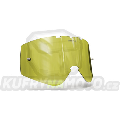 plexi pro brýle O'NEAL B-ZERO, ONYX LENSES (Hi-Vis žluté s polarizací)