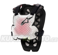 chránič těla A-1 PRO, ALPINESTARS (bílá/černá/červená) 2024