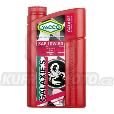 Motorový olej YACCO GALAXIE S 10W50, 1 L