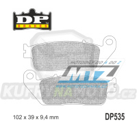 Destičky brzdové DP535 - DP BRAKES směs Premium Sinter OEM