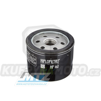 Filtr olejový HF160 - BMW F650+F700+F800 + F750+F850+F900 + M1000+S1000 + R1200+R1250+K1200+K1300 + Bimota + Husqvarna 900 Nuda
