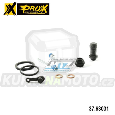 Sada brzdiče zadní Kawasaki KX250 / 89-93 + Kawasaki KX500 / 89-93 + Kawasaki KDX200 / 91-05 + Kawasaki KLX650 / 93-95 + Yamaha XT250 / 08-25 + Suzuki DRZ250 / 01-07 + Kawasaki KLX250 / 94-96 + Suzuki DR350SE / 90-99