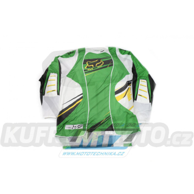 Dres motokros FOX BLITZ FLEXAIR Forest Green - zelený - velikost XL