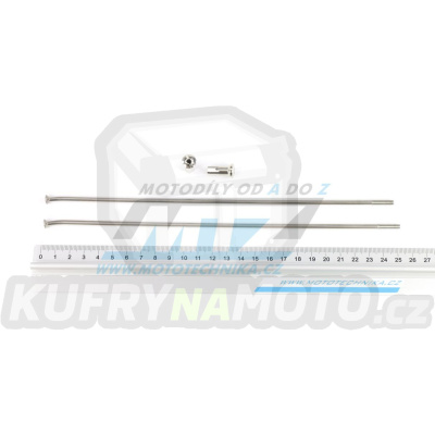 Drát/Špice nerezové do kola + Niple 21&quot; - Yamaha XT660R / 04-18
