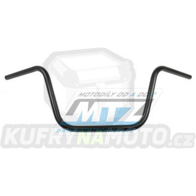 Řídítka TRW Lucas Custom Apehanger Steel 22mm MCL137SS - černé