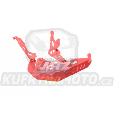 Kryt pod motor hliníkový Dual Sport - Honda VFR1200X Cross Tourer / 12-15 - barva červená