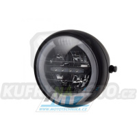 Světlo přední LED / reflektor kulatý 6" - barva černá