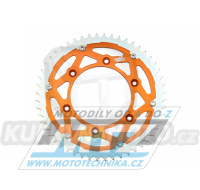 Rozeta ocelová (převodník) 0897-51zubů Vertex DUO Stealth (barva oranžová) - KTM SX+SXF+EXC+EXCF + SMR+SMC+EGS+MXC+SXC + LC4+Adventure+Duke+Enduro+Rallye + Husaberg TE+FE+FC+FS + Husqvarna TC+TE+FC+FE+TX+FX + Enduro+Supermoto+Vitpilen+Svartpilen