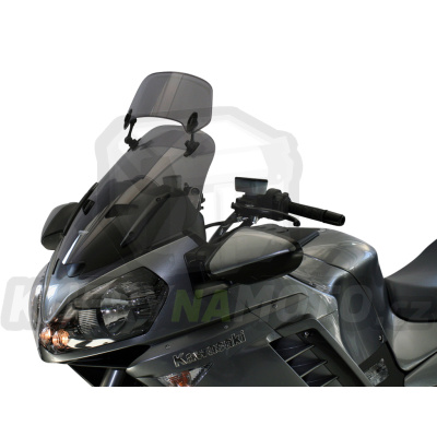 Plexi plexisklo MRA Kawasaki GTR 1400 2007 - 2014 typ X – Creen turistické XCTM kouřové