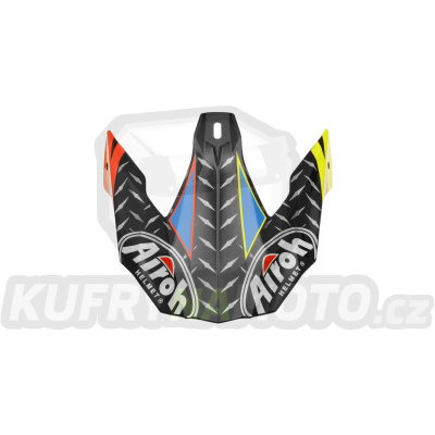 náhradní kšilt pro přilby TWIST IRON, AIROH (oranžová)