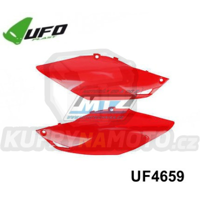 Bočnice Honda CRF450R / 13-16 + CRF250R / 14-17 - barva červená