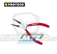 Kleště na pojistné kroužky - pro vnitřní uložení / do otvoru - rovné - Proteco