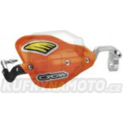 CYCRA chrániče páček hliníkové držáky s výztuhou (28,6MM) MODEL PROBEND RACER PACK CRM barva oranžová - AKCE