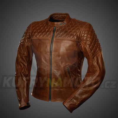 4SR moto bunda SCRAMBLER LADY COGNAC