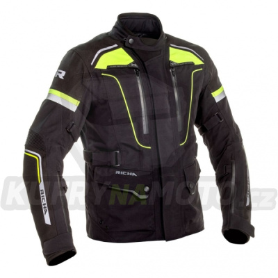 Moto bunda RICHA INFINITY 2 PRO černo/fluo žlutá