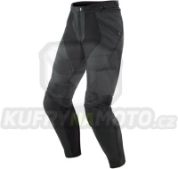 Moto kalhoty DAINESE PONY 3 matné černé kožené