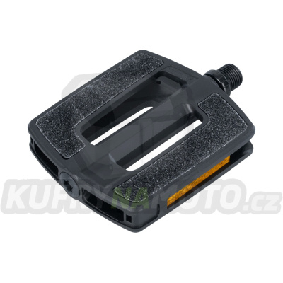 platformové pedály FLAT GRIPPER s osou 9/16", OXFORD (černé, nylon, pár)