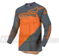 dres RACER SUPERMATIC, ALPINESTARS (černá antracit/oranžová)