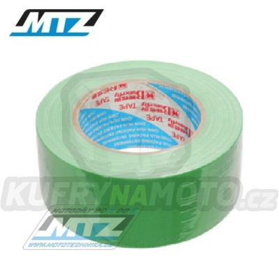 Páska americká (páska textilní Duct Tape) - 48mm x 50m - zelená