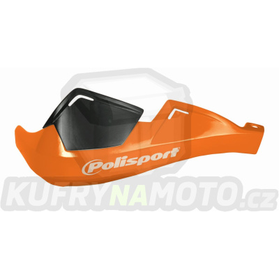Chrániče páček POLISPORT EVOLUTION INTEGRAL s montážní sadou (Ø22 mm) oranžová KTM