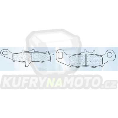 Brzdové destičky CL BRAKES 1141 ATV1