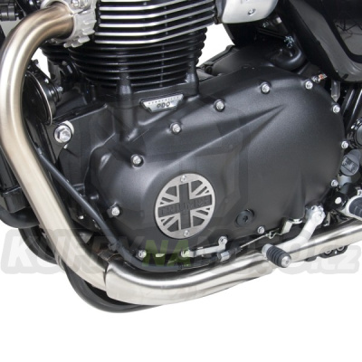 VÍČKO KARTERU STŘÍBRNÁ Barracuda Triumph Street Twin 900 všechny r.v.