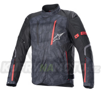 bunda RX-5 DRYSTAR, ALPINESTARS (černá/maskáčová/červená) 2024