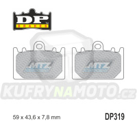 Destičky brzdové DP319-SDP DP Brakes - směs SDP Sport HH+