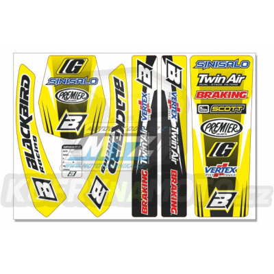 Polepy univerzální pro Suzuki - Sponsor standard kit
