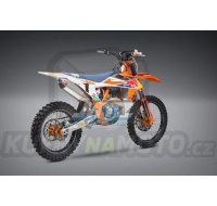 Výfuk kompletní (výfukový systém) Yoshimura RS-4 - KTM 450SXF+450XCF / 19-22 +450SXF Factory Edition / 18-21 + Husqvarna FC450+FX450 / 19-22 + FC450 18-21 + GasGas MCF450 / 22