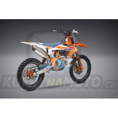 Výfuk kompletní (výfukový systém) Yoshimura RS-4 - KTM 450SXF+450XCF / 19-22 +450SXF Factory Edition / 18-21 + Husqvarna FC450+FX450 / 19-22 + FC450 18-21 + GasGas MCF450 / 22