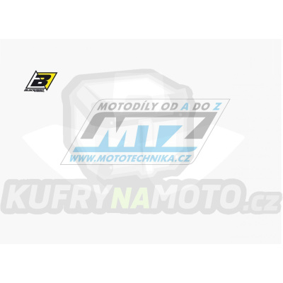 Polepy číslových tabulek (vystřižené) - Husqvarna FE+TE / 17-19 - barva bílá