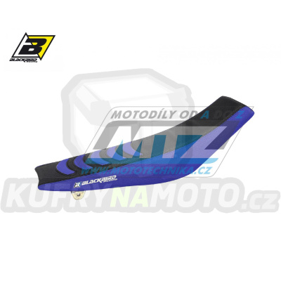 Sedlo kompletní Yamaha YZF250 / 14-18 + YZF450 / 14-17 + WRF250 / 15-19 + WRF450 / 16-18 - barva černo-modrá - typ potahu DG3 - zvýšené provedení +15mm