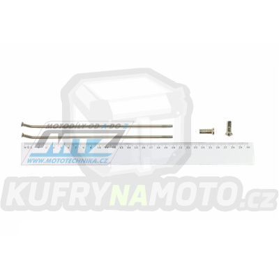 Drát/Špice nerezové do kola + Niple 19&quot; - Suzuki DR650 + DR800S + XF650 Freewind