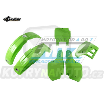 Sada plastů Kawasaki KX125 / 89 - barva zelená