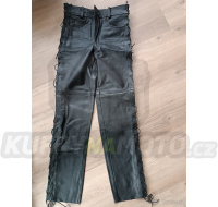 Moto kožené kalhoty Biker S pas 78 cm