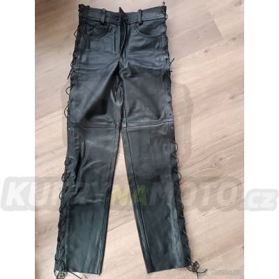 Moto kožené kalhoty Biker S pas 78 cm