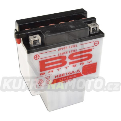 BS baterie moto HBB16A-A (HYB16A-A) 151X91X180 s elektrolytem v balení - konvenční (210A) (3)