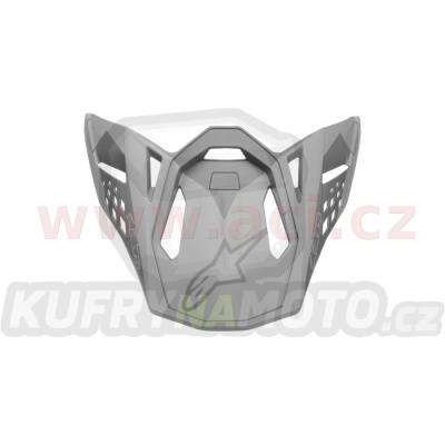 kšilt pro přilby SUPERTECH S-M10 META, ALPINESTARS (šedý matný)