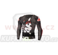 chránič těla SEQUENCE PROTECTION, dlouhý rukáv, ALPINESTARS (černá/bílá/červená) 2024