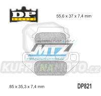 Destičky brzdové DP Brakes DP821 - směs Premium OEM Sinter
