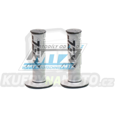 Rukojeti/Gripy MEC Racetech Dual Compound Racing ExtraSoft černo-šedé