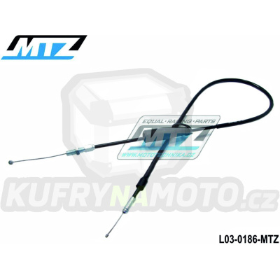 Lanko plynu Kawasaki KX80 + KX85 + KX100 / 87-13
